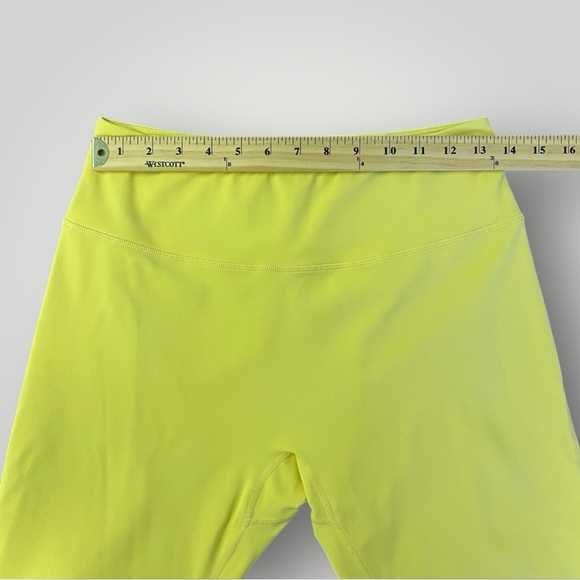 Alphalete Pulse Surge Legging - Citrus Sz L - Picture 6 of 11